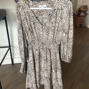 BB Dakota Size Small Leopard Print Dress